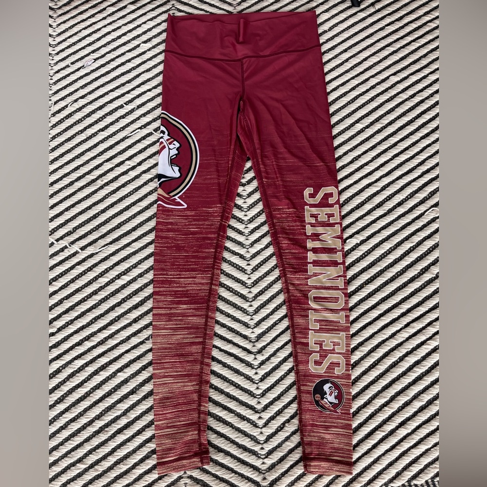FSU Seminole high waisted leggings